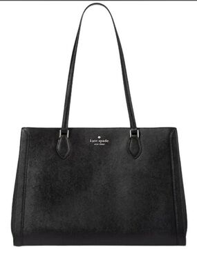 Kate Spade Madison Saffiano Leather East-West Laptop Tote